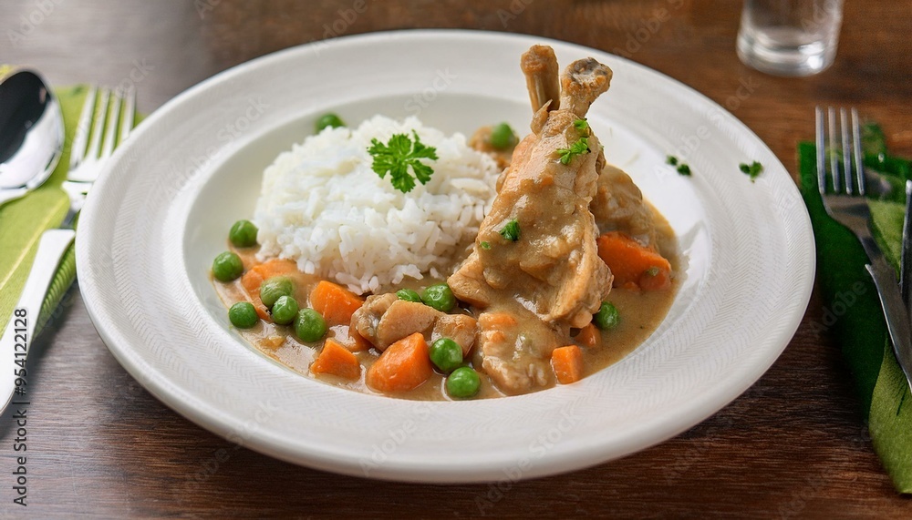 Rabbit Fricassee Rabbit Fricassee