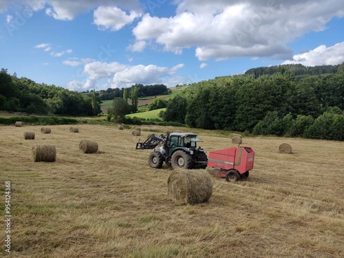 Trabajos agrarios en Lugo, Galicia