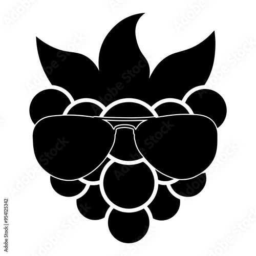 Raspberry In Sunglasses