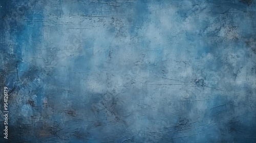 A textured blue background with subtle variations in color and depth.