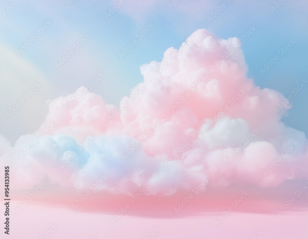 Soft Cotton Clouds in Pastel Sky Abstract, Fluffy, and Airy Background with Gentle Light Tones Soft Cotton Clouds in Pastel Sky Abstract, Fluffy, and Airy Background with Gentle Light Tones