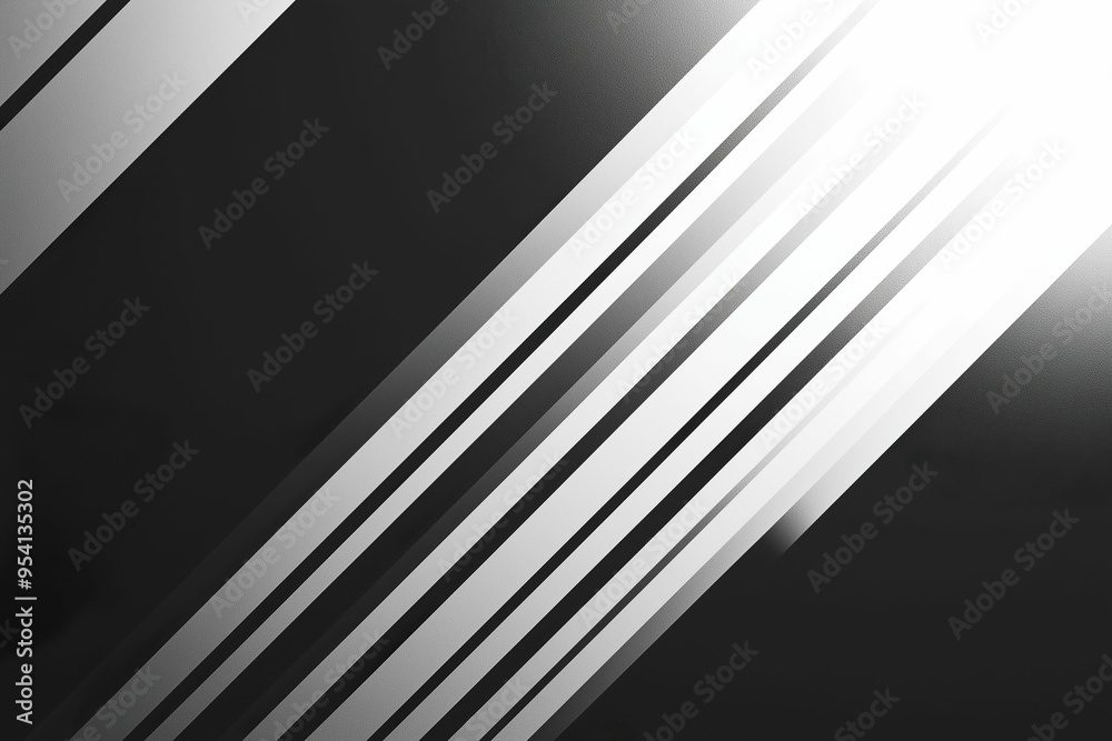 Black and white gradient with diagonal stripes, minimalist and modern Black and white gradient with diagonal stripes, minimalist and modern
