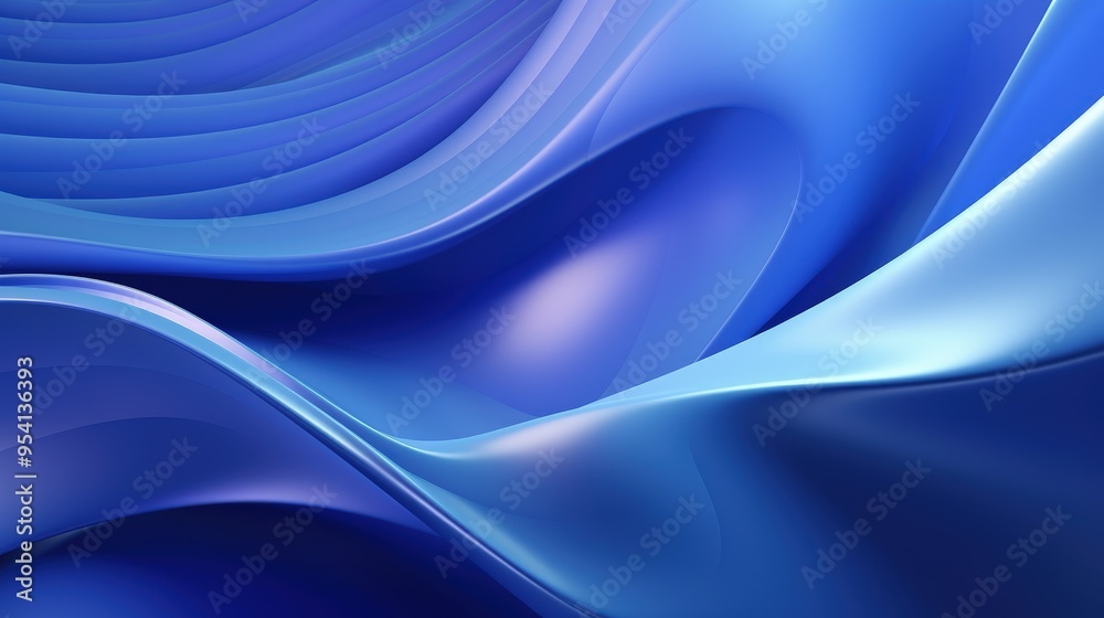 A smooth, flowing abstract design featuring shades of blue and soft curves. A smooth, flowing abstract design featuring shades of blue and soft curves.