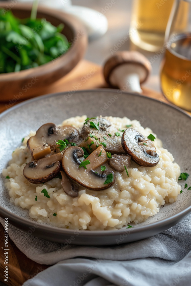 Italian Cuisine, Risotto ai Funghi Italian Cuisine, Risotto ai Funghi