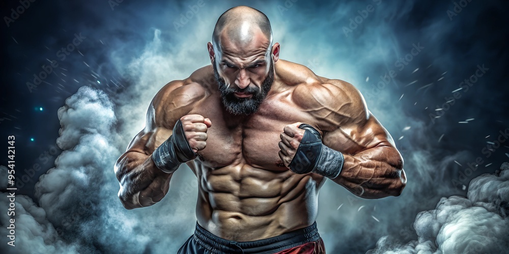 Fototapeta premium a brutal thug