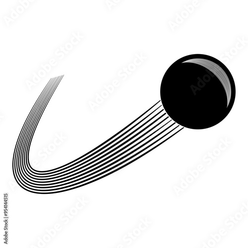 Swoosh Polo Ball Logo
