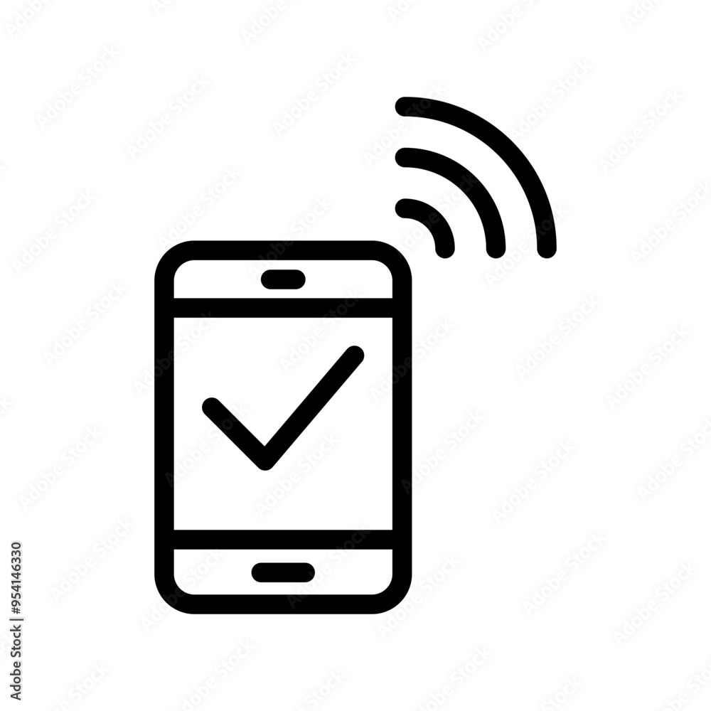 Smartphone icon template