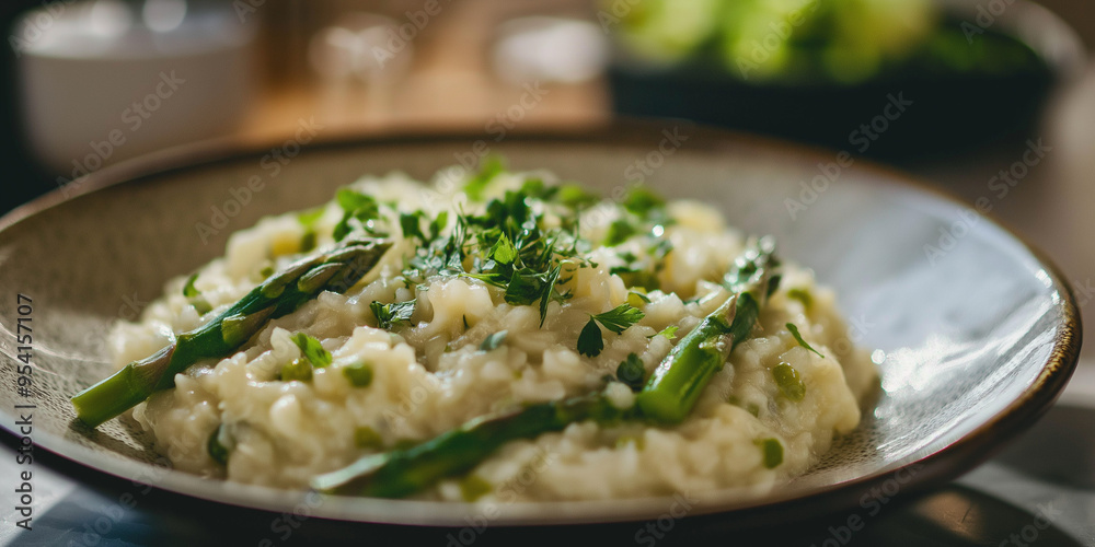 custom made wallpaper toronto digitalItalian Cuisine, Risotto agli Asparagi