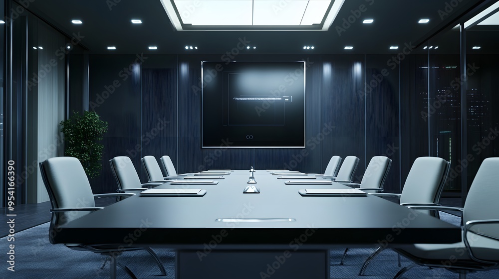Modern Conference Room Interior Modern Conference Room Interior