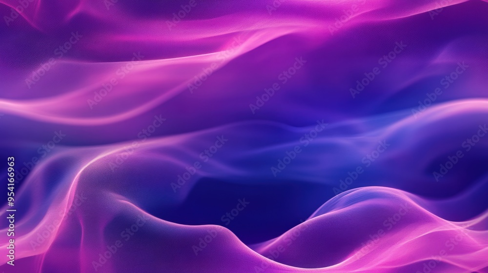 Abstract gradient of purple and pink colors blending beautifully, creating a smooth and soothing visual effect.