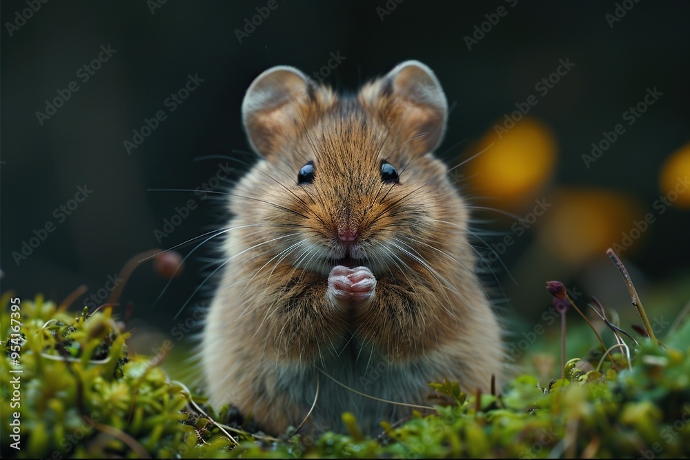 A Curious Mouse in the Forest A Curious Mouse in the Forest