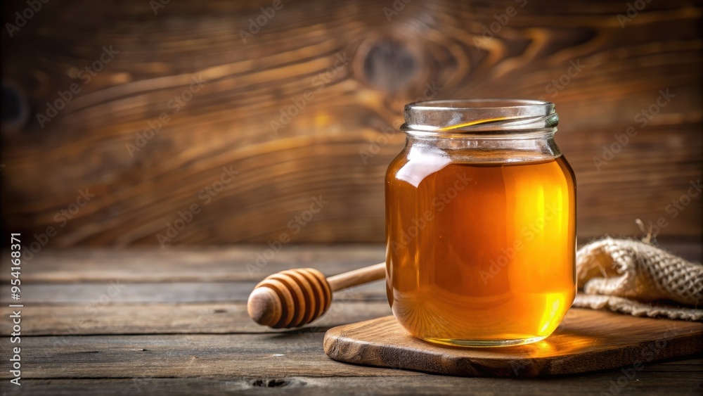Bottle of honey in a glass jar, honey, jar, sweet, natural, organic, food, condiment, liquid, golden, sticky, health Bottle of honey in a glass jar, honey, jar, sweet, natural, organic, food, condiment, liquid, golden, sticky, health