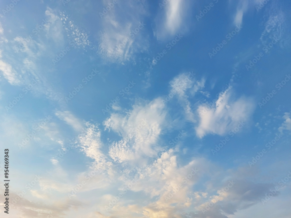 gentle white clouds in the blue sky gentle white clouds in the blue sky