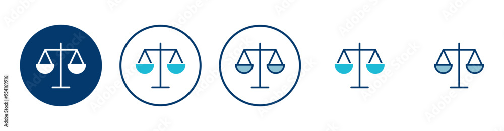 Scales icon vector isolated on white background . Law scale icon. Justice sign Scales icon vector isolated on white background . Law scale icon. Justice sign