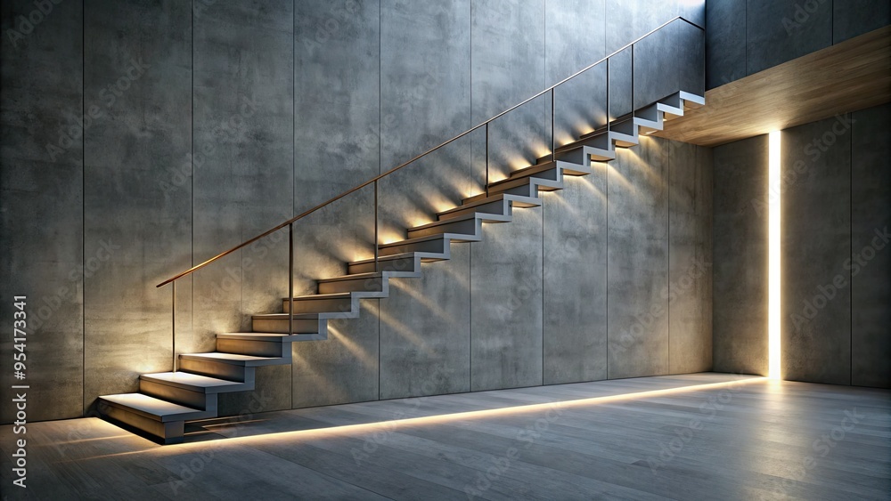 MoodyLuminousMinimalistStaircaseCompositions