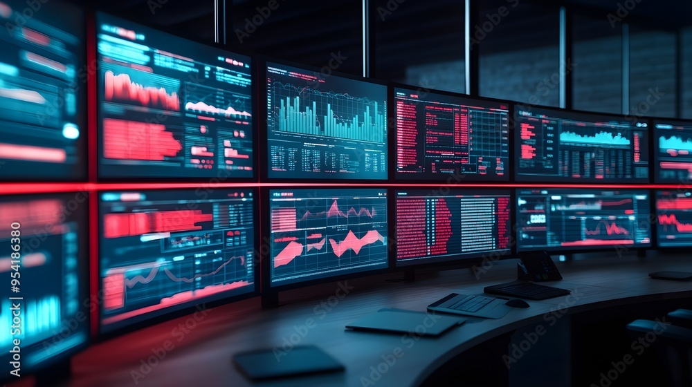 Data Analysis Monitors - Stock Market Data and Charts Data Analysis Monitors - Stock Market Data and Charts