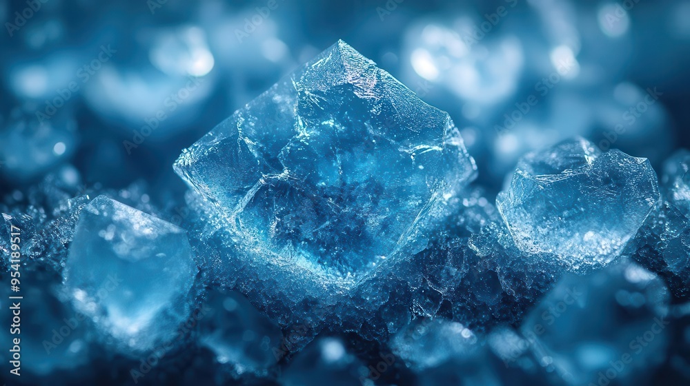 abstract macro of fractured ice crystals ethereal blue light illuminates intricate patterns dreamlike quality blends reality and imagination abstract macro of fractured ice crystals ethereal blue light illuminates intricate patterns dreamlike quality blends reality and imagination