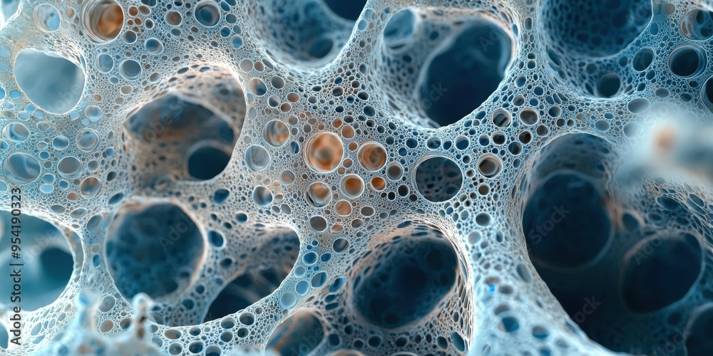 Image on film with an electron microscope Image on film with an electron microscope