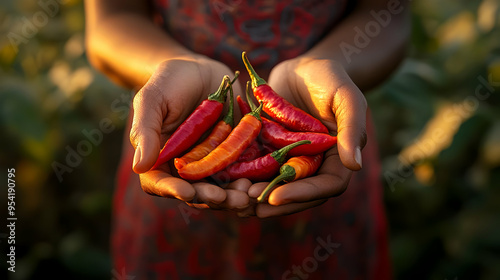 Close-up of hands holding a...