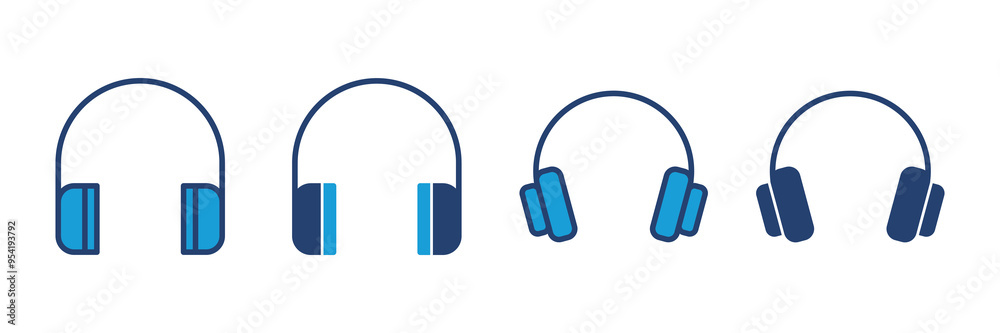 Headphone icon vector. Headvector icon symbols Headphone icon vector. Headvector icon symbols