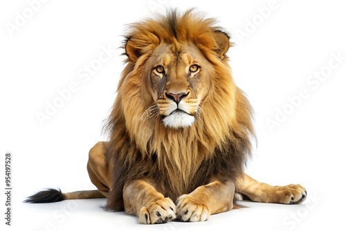 lion background white