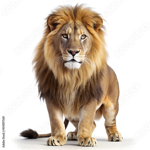 lion background white