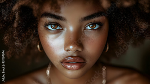 Close-up portrait of a youn...