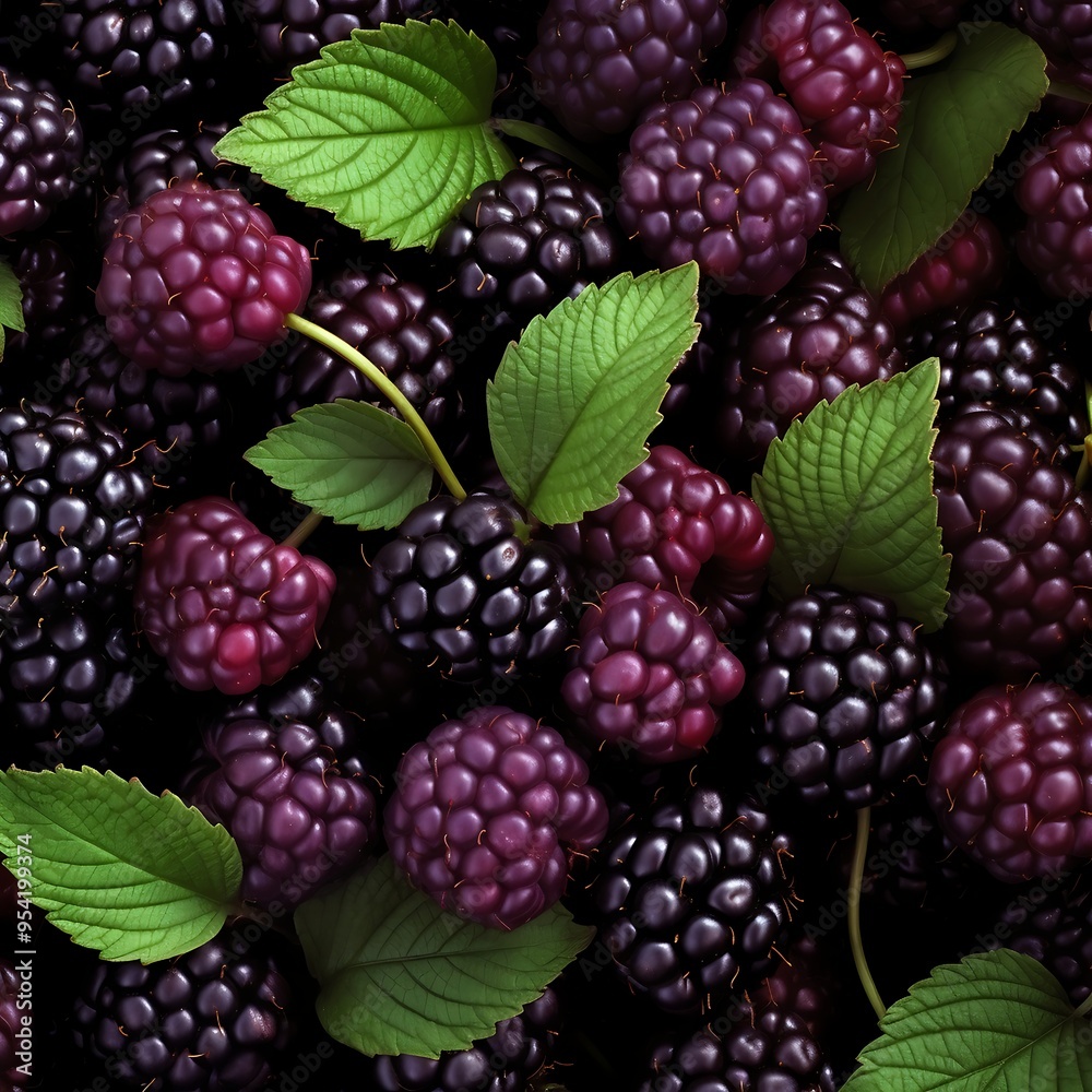 Fresh ripe Dewberrys as background Fresh ripe Dewberrys as background