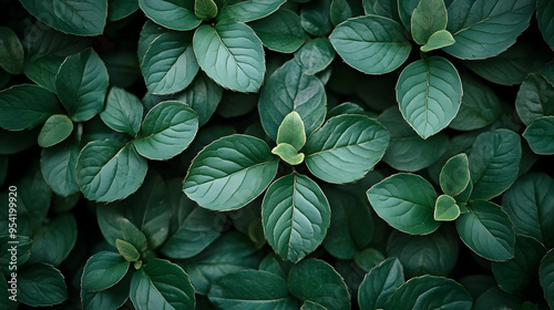 Close-up shot of lush green...
