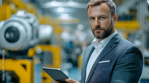 Confident businessman in a ...