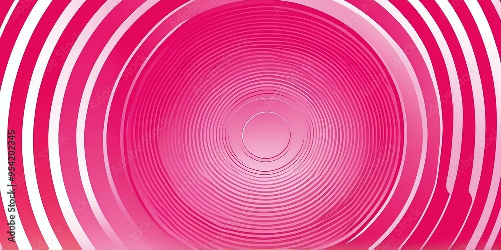 abstract vector concentric circles with pink to red gradient background abstract vector concentric circles with pink to red gradient background