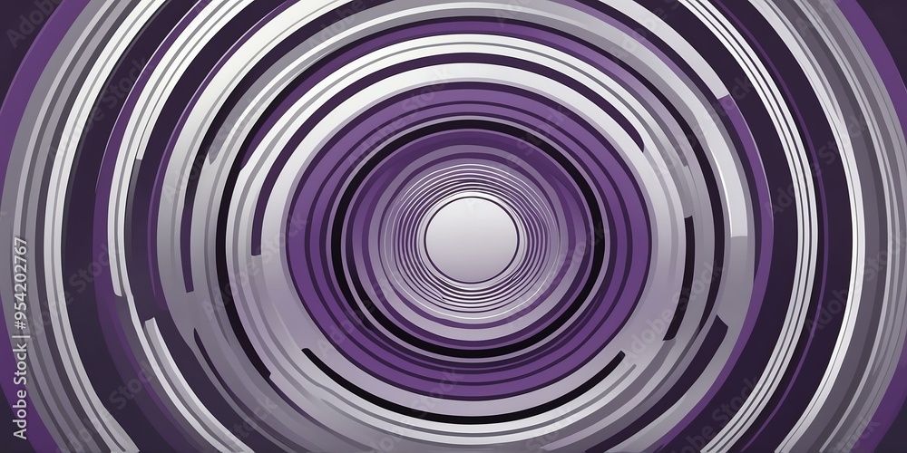 abstract vector concentric circles with grey to purple gradient background abstract vector concentric circles with grey to purple gradient background