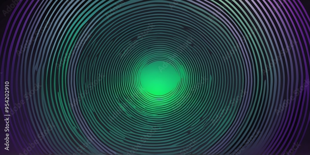 abstract vector concentric circles with green to purple gradient background abstract vector concentric circles with green to purple gradient background