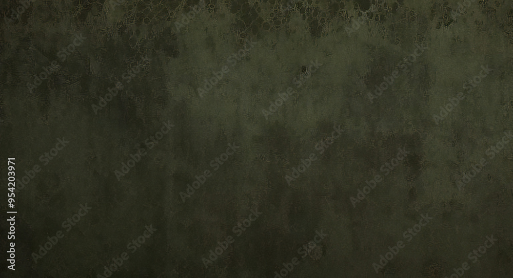 Fototapeta premium old green grunge wall textures background, vintage green wall, banner, green distressed textured old wall