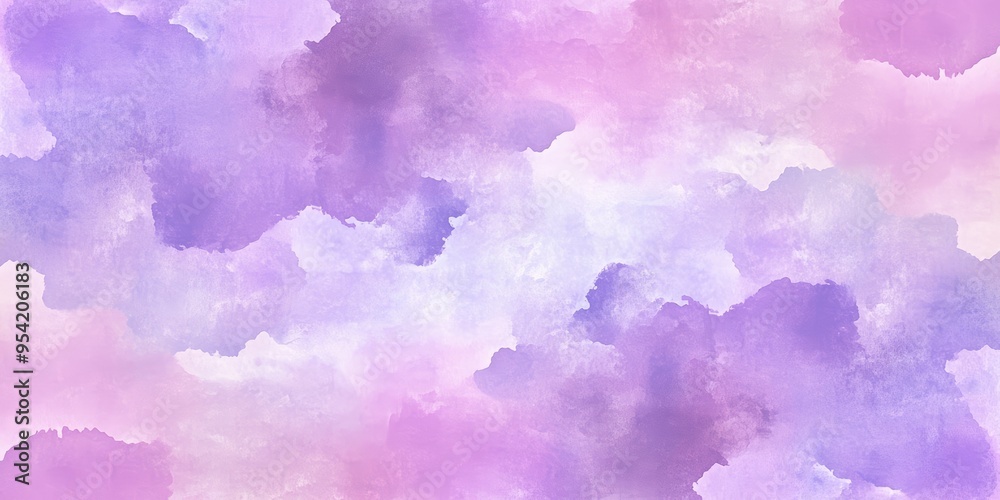 Soft lilac and periwinkle watercolor background with subtle gradients ...