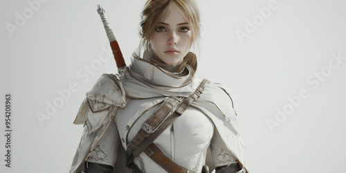 Game Character. Page Header or Banner