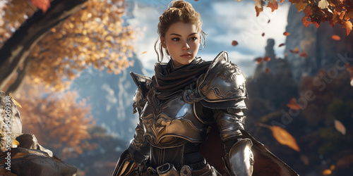 Game Character. Page Header or Banner