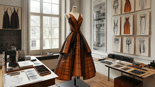 Fashion design studio with ...