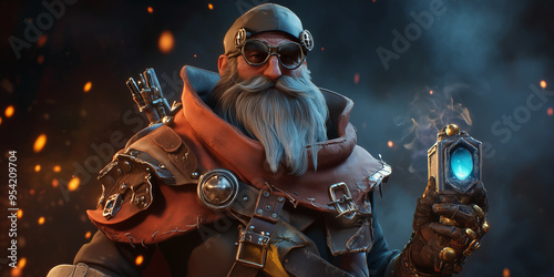 Game Character. Page Header or Banner