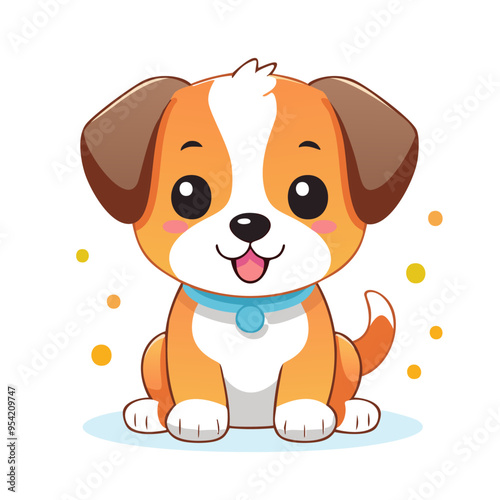 Dog Cute Small Cartoon Baby Animal
