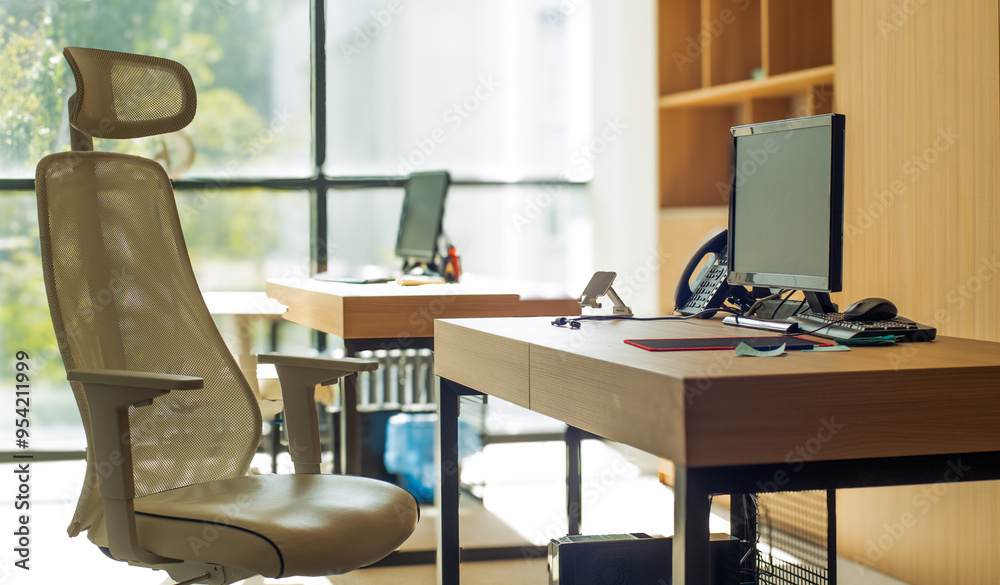 blurred empty modern office for business background blurred empty modern office for business background