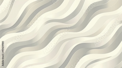 A smooth, wavy pattern in neutral tones, suitable for backgrounds or graphic design.