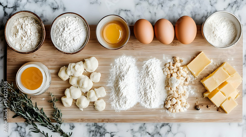 Ingredients for cooking on ...