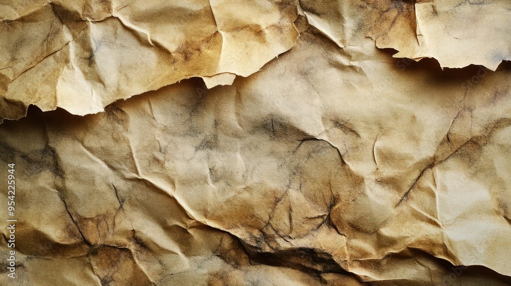 A close-up photograph of a collection of torn pieces of paper against a textured wall background. A close-up photograph of a collection of torn pieces of paper against a textured wall background.