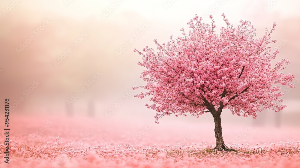 Background Featuring a Pink Tree, Showcasing a Soft and Serene Atmosphere with Gentle Pink Hues. Ideal for Creating a Calm and Elegant Visual Setting. Background Featuring a Pink Tree, Showcasing a Soft and Serene Atmosphere with Gentle Pink Hues. Ideal for Creating a Calm and Elegant Visual Setting.