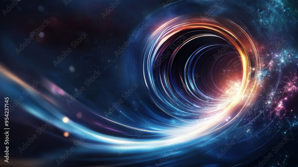 Abstract Space Tunnel Abstract Space Tunnel