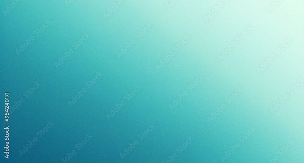 Obraz premium Ombre Blue noise with grainy gradient. Pastel luxury blue gradient foil shimmer background. Grainy glowing blue light on dark backdrop noise. Textured with rough grain, noise, and bright spots.