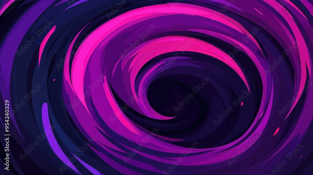 A vibrant abstract piece featuring dynamic fire swirls in purple and black, depicting explosive motion in a cartoon style. A vibrant abstract piece featuring dynamic fire swirls in purple and black, depicting explosive motion in a cartoon style.