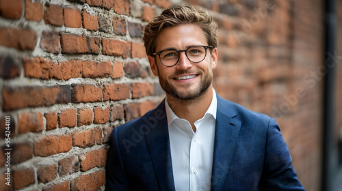 Portrait of a smiling man i...