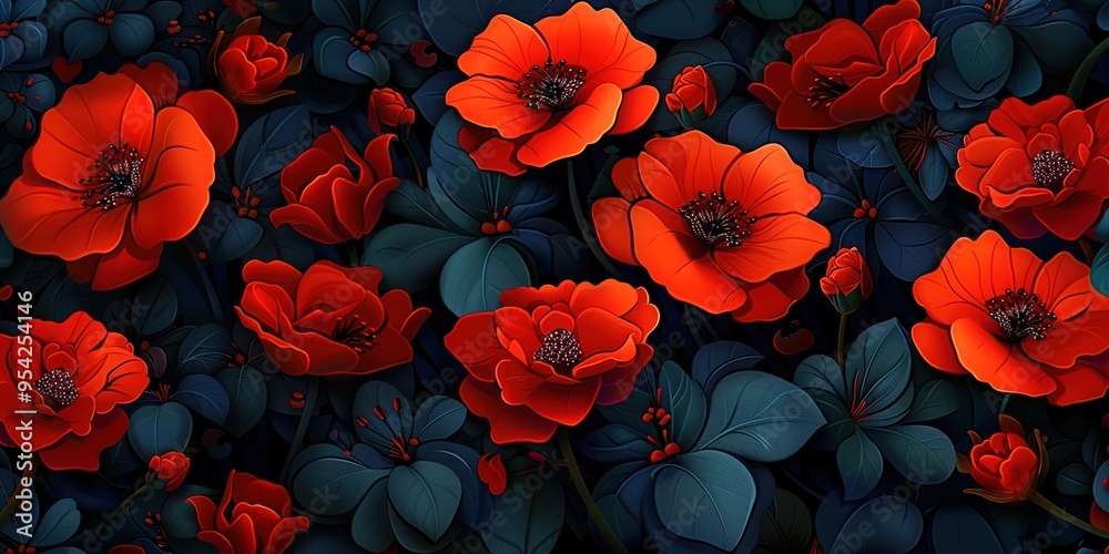 red poppies in the wind red poppies in the wind